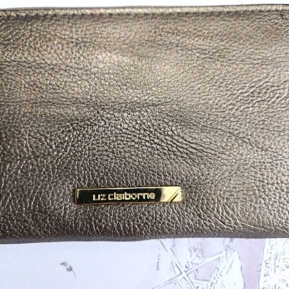 Liz Claiborne Metallic Wallet - Picture 5 of 6